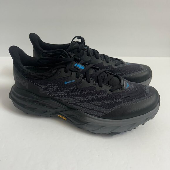 Hoka Speedgoat 5 Gore-Tex Spikes Trail Running Hiking Shoes Size 11 D Black #1 main image 5
